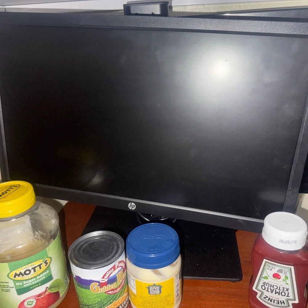 LG Black LED Monitor - Picture 7 of 8